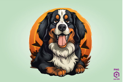 Halloween Bernese Mountain Dog Dog 1