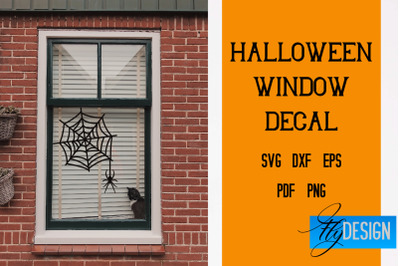 Halloween Window Decal SVG | Halloween SVG Design | Bat Design