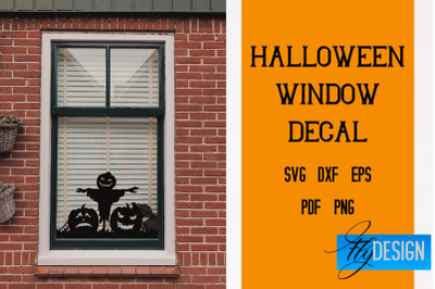 Halloween Window Decal SVG | Halloween SVG Design | Bat Design