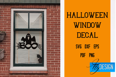 Halloween Window Decal SVG | Halloween SVG Design | Bat Design