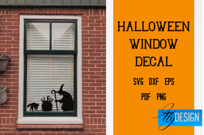 Halloween Window Decal SVG | Halloween SVG Design | Bat Design