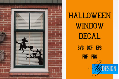 Halloween Window Decal SVG | Halloween SVG Design | Bat Design