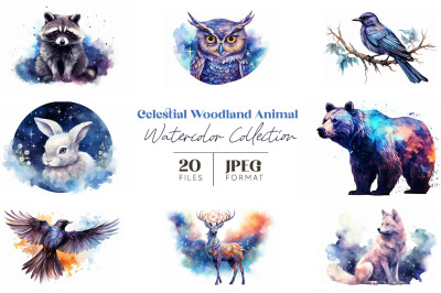 Celestial Woodland Animal