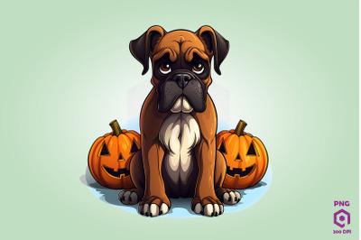 Halloween Boxer Dog 2