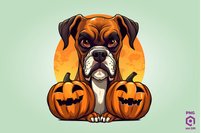 Halloween Boxer Dog