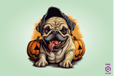 Halloween Bulldog Dog 1