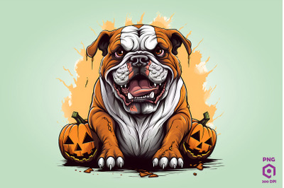 Halloween Bulldog Dog 3