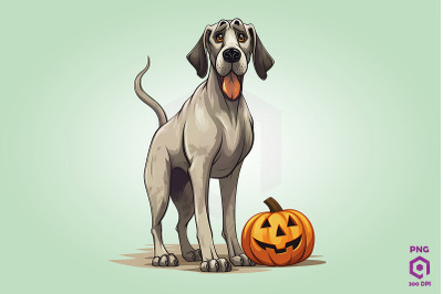 Halloween Great Dane Dog 1