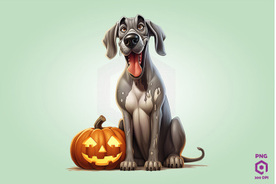 Halloween Great Dane Dog 2