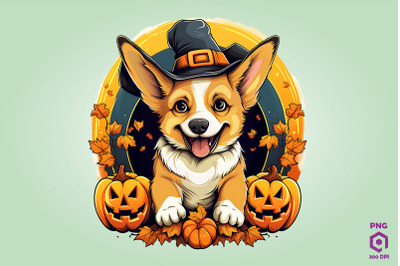 Halloween Pembroke Welsh Corgi Dog 2