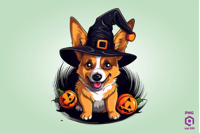 Halloween Pembroke Welsh Corgi Dog 3