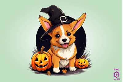 Halloween Pembroke Welsh Corgi Dog