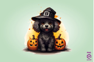 Halloween Poodle Dog 2