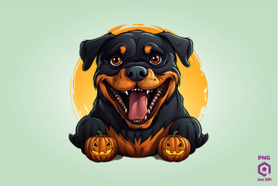 Halloween Rottweiler Dog 1