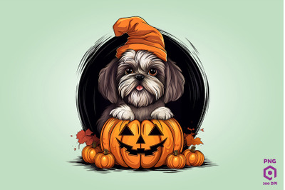 Halloween Shih Tzu Dog 2