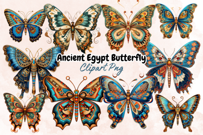 Ancient Egypt Butterfly Sublimation