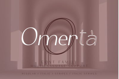 Omerta Font Family
