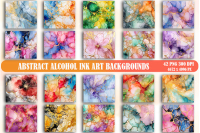 Alcohol Ink Art Bundle-20 Designs-231009
