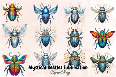 Mystical Beetles Sublimation Bundle