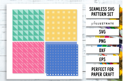 Seamless SVG Pattern | Geometric Patterns SVG Cut File