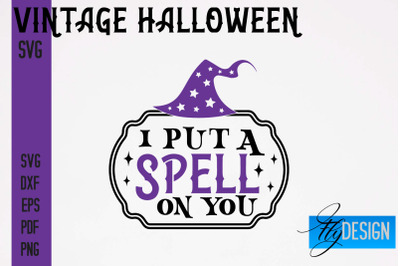 Vintage Halloween SVG | Halloween Quotes