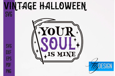 Vintage Halloween SVG | Halloween Quotes