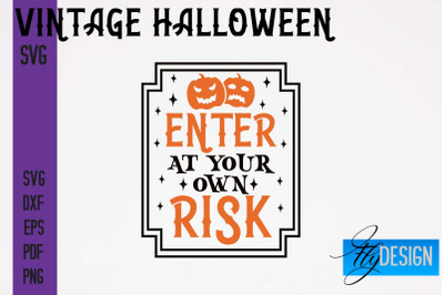 Vintage Halloween SVG | Halloween Quotes