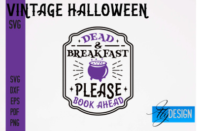 Vintage Halloween SVG | Halloween Quotes