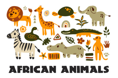 African Animals Clipart