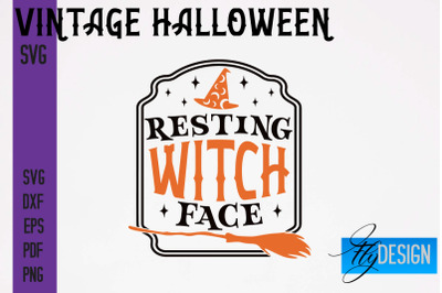 Vintage Halloween SVG | Halloween Quotes