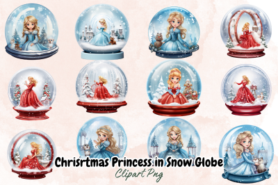 Christmas Princess in Snow Globe Bundle