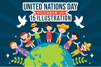 15 United Nations Day Illustration