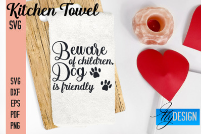 Kitchen Towel SVG | Kitchen Quotes Design | Home SVG