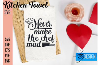 Kitchen Towel SVG | Kitchen Quotes Design | Home SVG