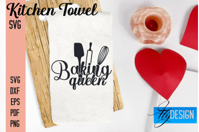 Kitchen Towel SVG | Kitchen Quotes Design | Home SVG