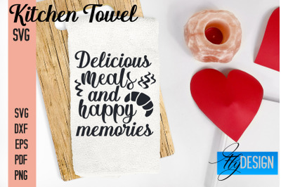 Kitchen Towel SVG | Kitchen Quotes Design | Home SVG