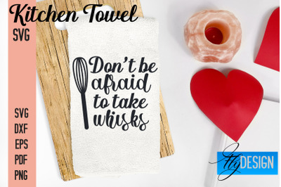 Kitchen Towel SVG | Kitchen Quotes Design | Home SVG