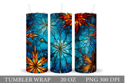 Snowflake Tumbler Wrap Design. Snowflake Tumbler Sublimation