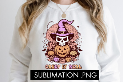 Creep It Real PNG Sublimation