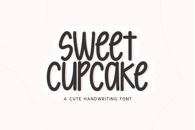 Sweet Cupcake - Cute Handwriting Font