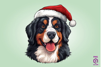 Christmas Bernese Mountain Dog Dog 3