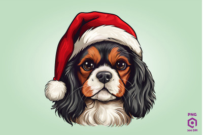 Christmas Spaniel Dog 2