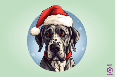 Christmas Great Dane Dog 4