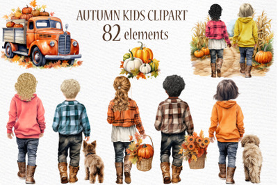 Fall Clipart Children Clipart Pumpkin Clipart Pumpkin Patch