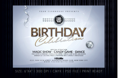 Birthday Flyer Template