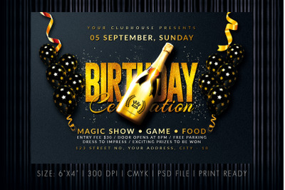 Birthday Flyer