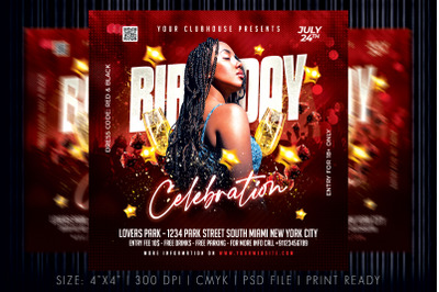 Birthday Flyer Template