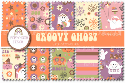 Groovy ghosts paper set