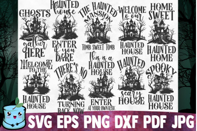 Haunted House SVG Bundle