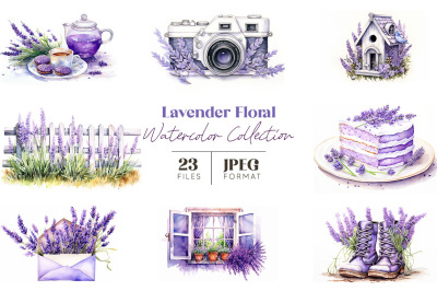 Lavender Floral